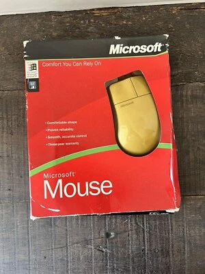 Vintage Microsoft Mouse  Serial & PS/2 - Image 1 of 4