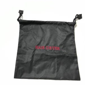 12"x12" Hair Dryer Storage Bags for Home Hotel Travel Bag Black Red Dust New - Picture 1 of 3