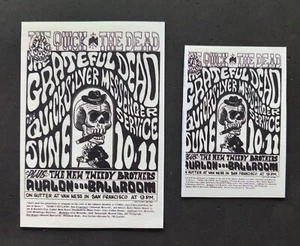 Refrigerator Magnet Set / 1966  FD 12  Family Dog  Avalon Ballroom  Concert - Picture 1 of 1