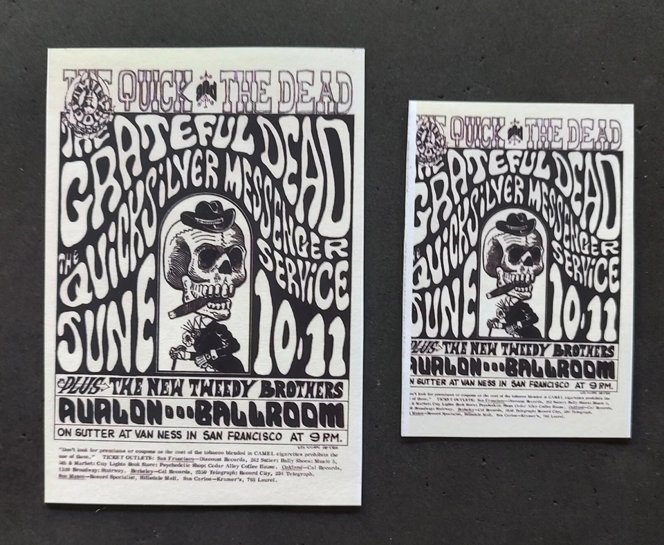 Refrigerator Magnet Set / 1966  FD 12  Family Dog  Avalon Ballroom  Concert - Image 1 of 1