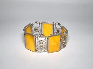 Armband Bernstein Kramer Fischland  835 Silber  Vintage  658 - Bild 1 von 12