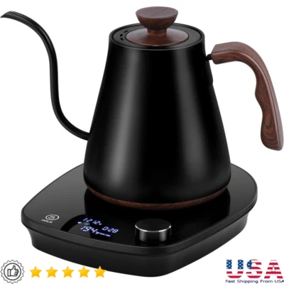Gooseneck Electric Kettle Intelligent Temperature Control Stainless Steel Inner - Image 1 of 4