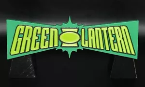 Green Lantern 3D printed Logo Sign Wall Desk Shelf Art - Picture 1 of 3