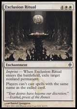 Magic the Gathering MTG Exclusion Ritual (10) New Phyrexia   NM