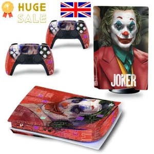 PS5 Standard Disc Console Skin Sticker Decal Wrap Joker - Picture 1 of 3