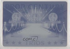 2019 Leaf Pop Century Printing Plate Cyan 1/1 Jennifer Aniston Matthew Perry 0c3