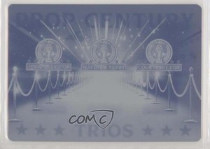 2019 Leaf Pop Century Printing Plate Cyan 1/1 Jennifer Aniston Matthew Perry 0c3