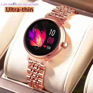 neu Smart Uhr Frauen Smartwatch Damen Sport Bluetooth Uhr 360*360 HD-Bildschirm - Bild 1 von 27