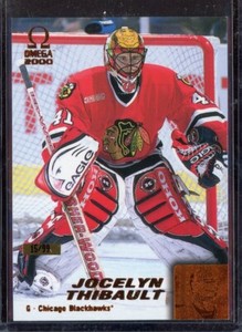 1999-00 Pacific Omega Copper #56 Jocelyn Thibault 15/99