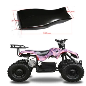 Black Seat for Chinese 50cc 70cc 90cc 49cc Mini ATV Quad 4 Wheeler Bike Coolster - Picture 1 of 7