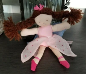 Rare POTTERY BARN KIDS Flutter "Fairly" Misprint? Lily Plush Mini Fairy Doll - Picture 1 of 3