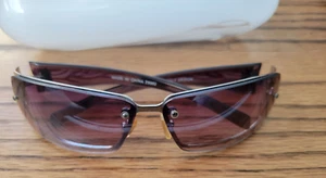 Nike Sunglasses Just Do It Purple Frame Lenses White Case Skulls Italy Designer - Picture 1 of 19