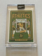 TP20 Topps Project 2020 Card 305 Rickey Henderson GROTESK Oakland Athletics A's