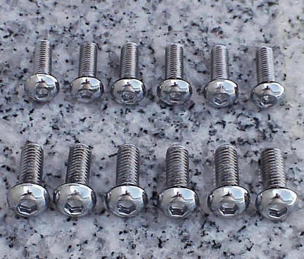 Honda CBR 125 250 300 500 600 650 1000 RR STAINLESS STEEL FAIRING BOLT KIT - Image 1 of 1