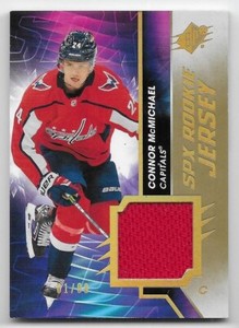20/21 SPx ROOKIE JERSEY GOLD PARALLEL #RJCM Connor McMichael #1/99