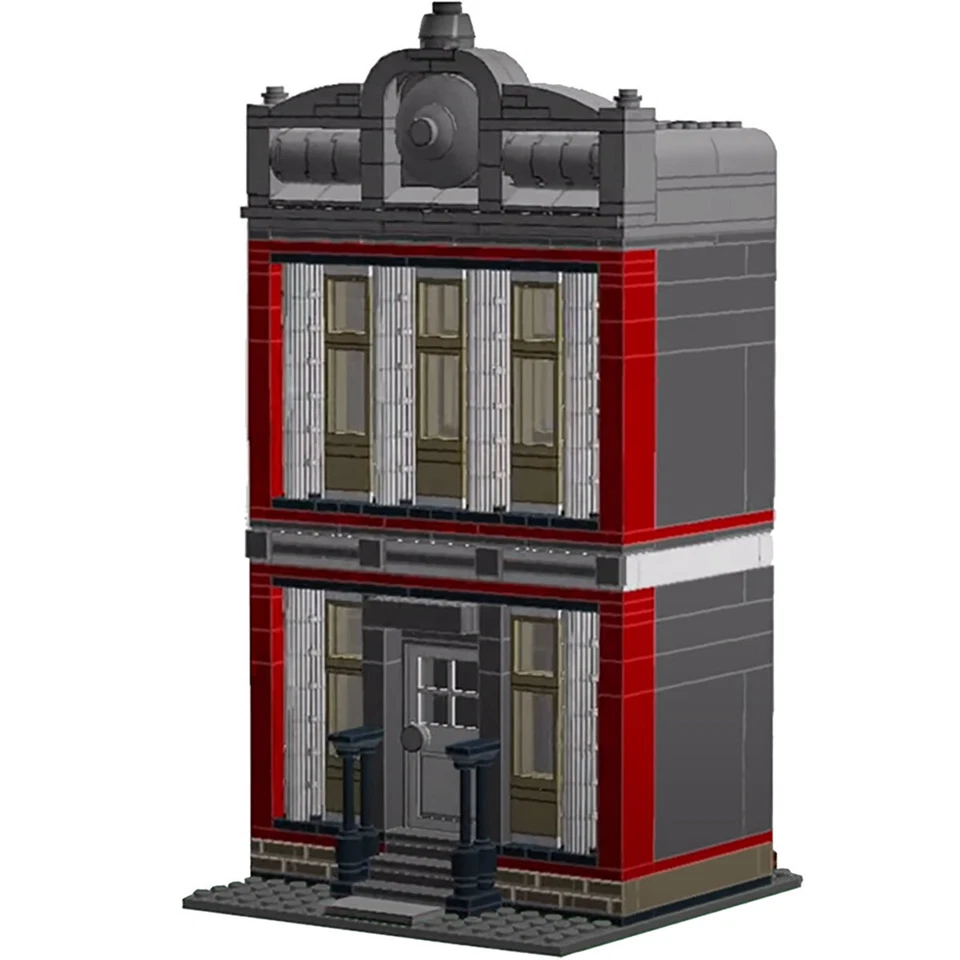 MOC: Modular House Model Combination House Building Toys 400 Pieces DIY - Image 1 of 1