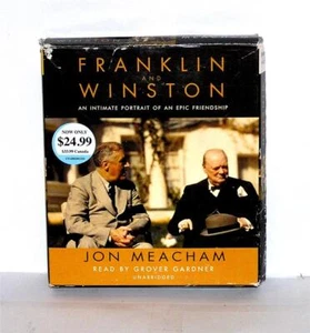 BOOK/AUDIOBOOK CD Jon Meacham WWII Biography History FRANKLIN AND WINSTON - Picture 1 of 1