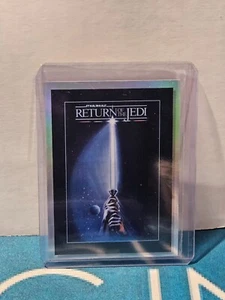 2023 Topps Chrome Star Wars Galaxy Return of the Jedi Poster #ROTJ-1 - Picture 1 of 2