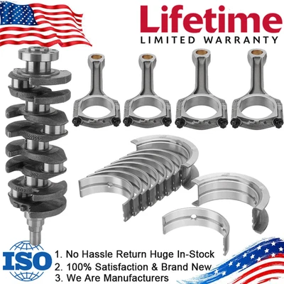 Kit de cigüeñal de motor + rodamientos + varillas de cono para Chevy Cruze Trax Buick Encore 1,4 L Foto 1 de 4