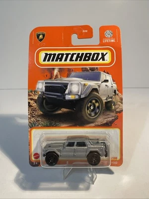 火柴盒兰博基尼 LM002 银色黑色车轮 #96 详细 — 第 1/4 张图片