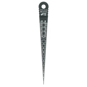 Niigata Seiki SK Made in Japan Plastic Taper Gauge Kaidan Scale 1-15mm TPG-800KD - Picture 1 of 5