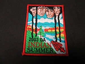 2003 OA Indian Summer Pocket Patch     c57 - Picture 1 of 1