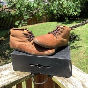 Botines Aldo Spino coñac para hombre 11/mujer 12,5 - cuero y lana - Imagen 1 de 7