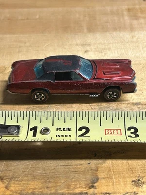 Hot Wheels Brownish Red Custom Eldorado  Car  Red Line - Image 1 of 4