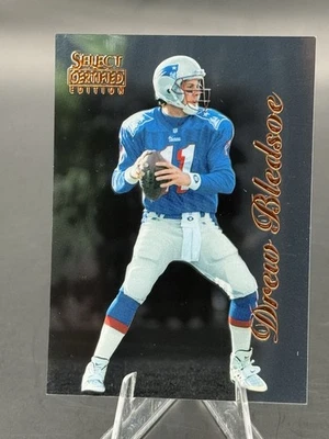 1996 Select Certified Football Card #45 Drew Bledsoe - Image 1 of 2