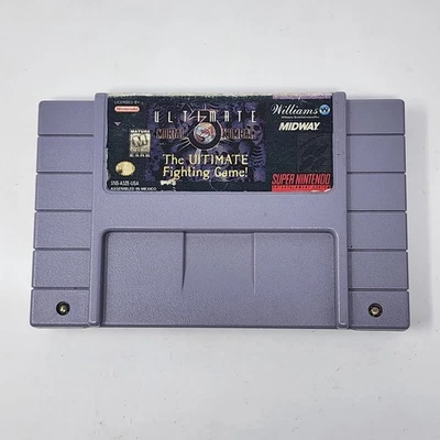 Ultimate Mortal Kombat 3 (Super Nintendo SNES) Authentic & Tested - Image 1 of 3
