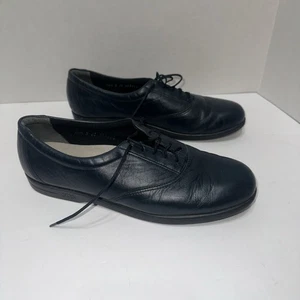 Sas Tripad Comfort Shoes Womens 10.5 Whisper Oxford Navy Blue Lace Up - Picture 1 of 11