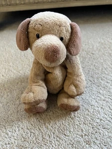 Ty Pluffies Puppers Peluche Cachorro Perro Suave TyLux 2003 Juguete de Peluche Marrón Bronceado SIN ETIQUETA - Imagen 1 de 10
