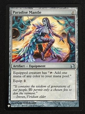 1x MTG Paradise Mantle - The List Reprints (LIST) (MMA) #211 - Magic - Image 1 of 2
