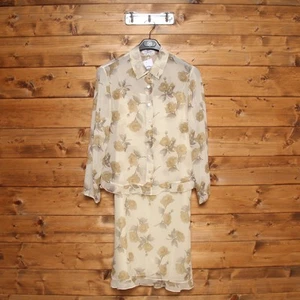 Abito VALENTINO MISS V tg. 46 Usato (SA1743) Beige Donna Vintage - Foto 1 di 4