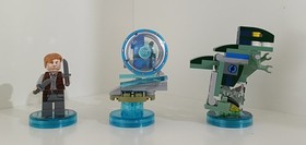 Lego Dimensions Jurassic World Owen Grady, Gyrosphere and Velociraptor Blue