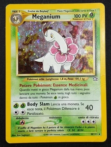 MEGANIUM 10/111 Rare Holo Foil in Deutsch (VG) POKEMON Neo Genesis - Bild 1 von 5
