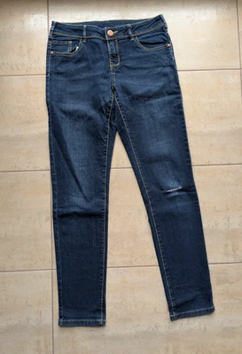 Mädchen Jeans Hose here & there by C&A ~ Gr 164 dunkelblau ~ Freizeit - Bild 1 von 4