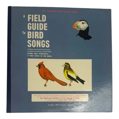 A Field Guide To Bird Songs 2 LP Set Peterson Record Vinyl Eastern & Central NA Foto 1 de 2