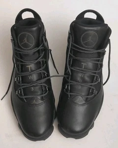 Nike Air Jordan 6 Rings Winterized Black Size Men's 11 Triple Black FV3826-001 - Picture 1 of 21