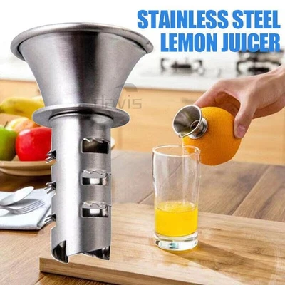 Zitronenpresse manuell Saftpresse Zitruspresse Handpresse Orangen Entsafter - Bild 1 von 4