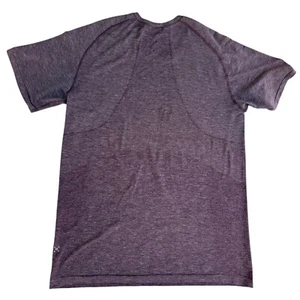 Lululemon Men Shirt Tee Metal Vent Tech Short Sleeve Maroon size XL Crew - Picture 1 of 8