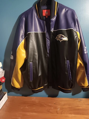 NFL baltimore football jacket motorcycle size XL Cover