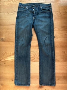 Jeans Levi’s Original Fit 501 W32 L32 00501-0089, blau, wie neu - Bild 1 von 3