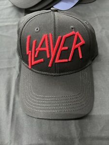 Official SLAYER Embroidered OSFA Adjustable Hat Brand New