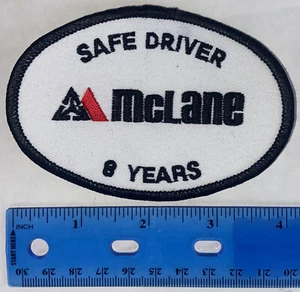 Safe Driver McLane Patch - 8 Years - Picture 1 of 2
