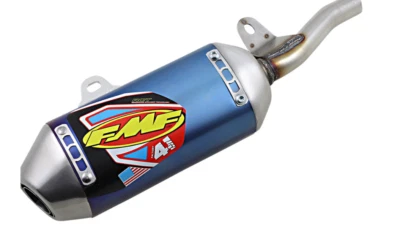 FMF Factory 4.1 Titanium Slip-On Exhaust Pipe Honda CRF110F 2019-2026 - 041593 - Image 1 of 3