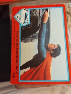 Sk30 Superman II Movie SINGLE Non-Sport Trading card by Topps 1981 No 118 - Picture 1 of 1