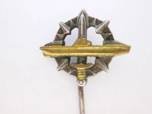 Submarine Pin Kingdom Of Italy. Size 4.5 Cm. - Picture 1 of 3