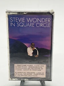 Stevie Wonder - In Square Circle Cassette Motown 1985 New Sealed Part Time Lover - Picture 1 of 6