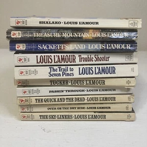 Posten von 10 Louis L'Amour Massenmarkt Taschenbüchern: Shalako, The Trail To Seve - Bild 1 von 4